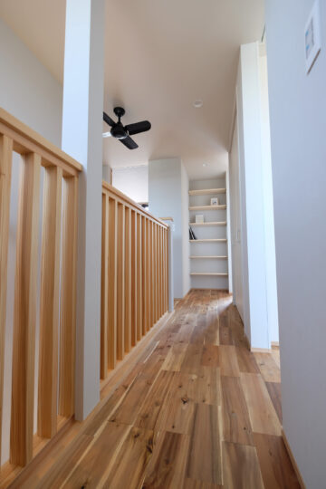 アカシア材　シーリングファン