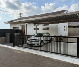 新築 ガルバニウムホワイト